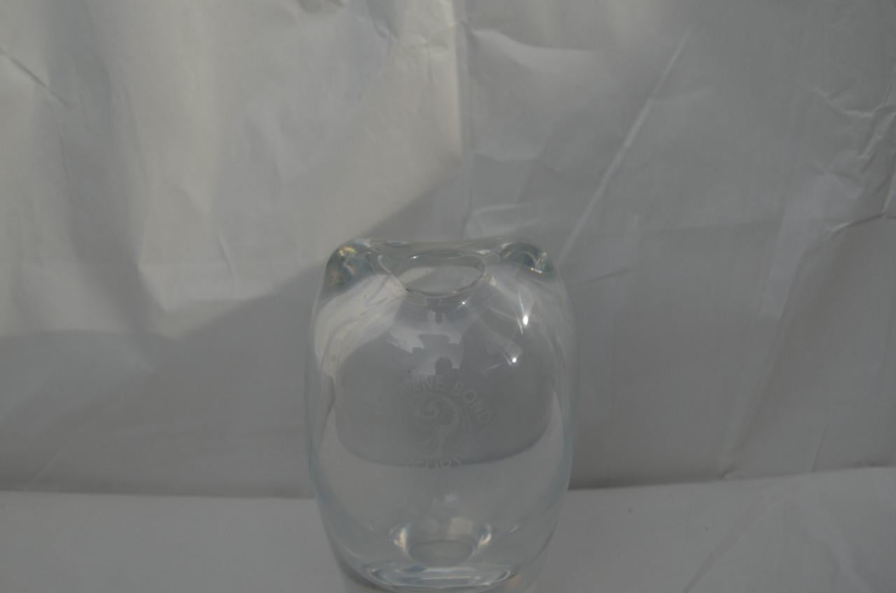 Klein vaasje Leerdam glas Floris Meydam (?)