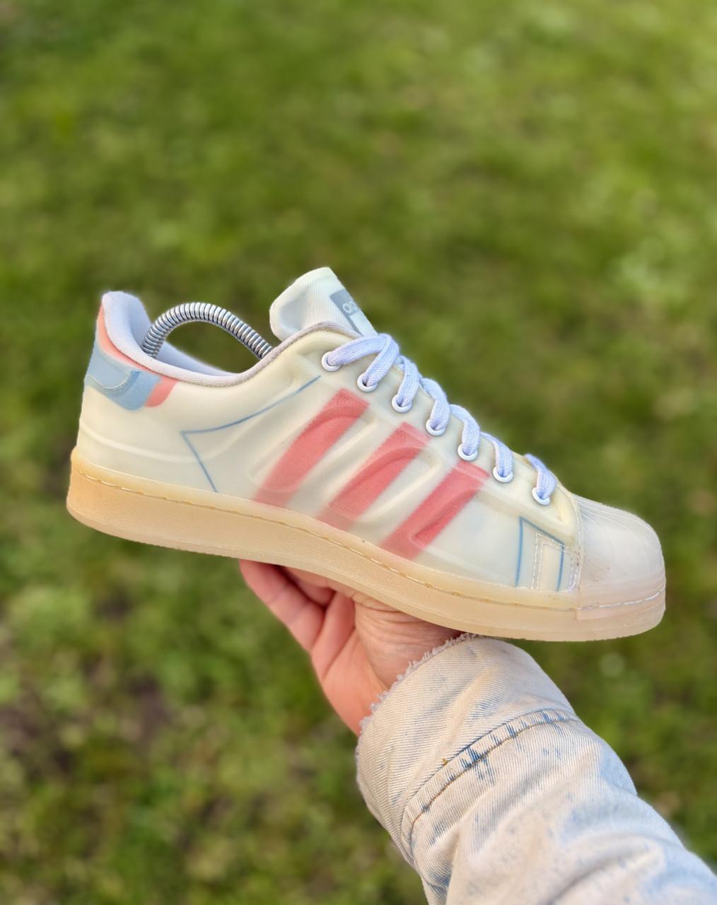 Adidas Superstar transparant / jelly sneakers –  maat EU 41⅓