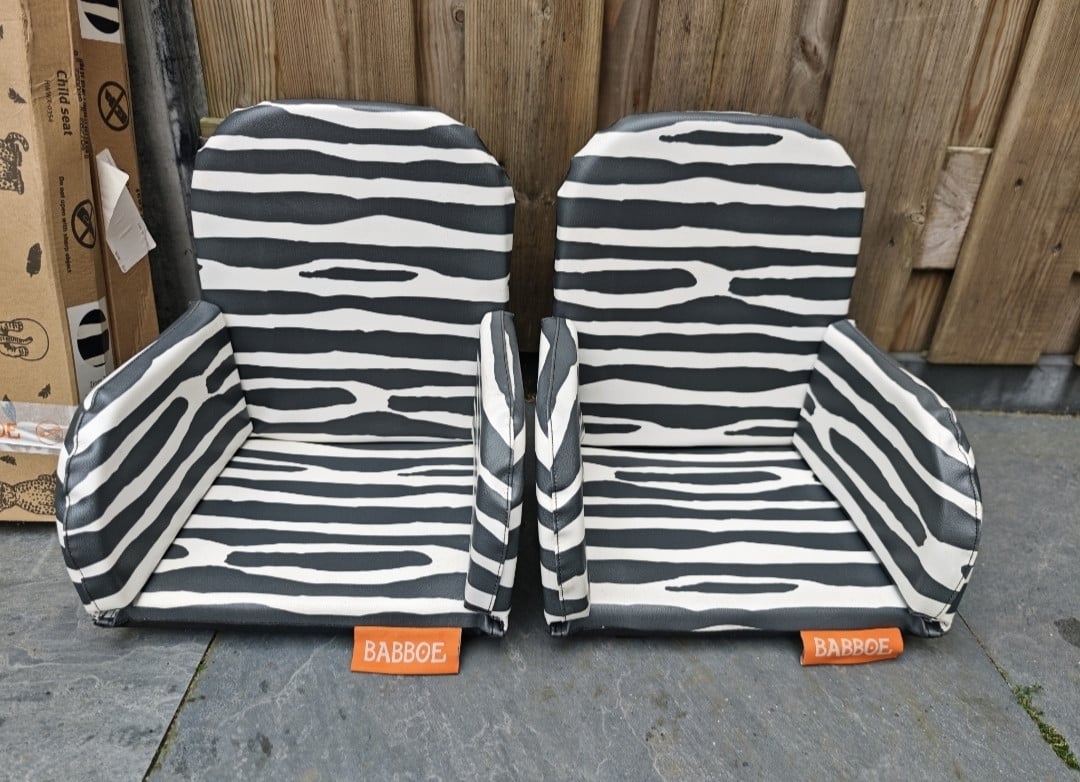 4 Babboe kleuterzitjes