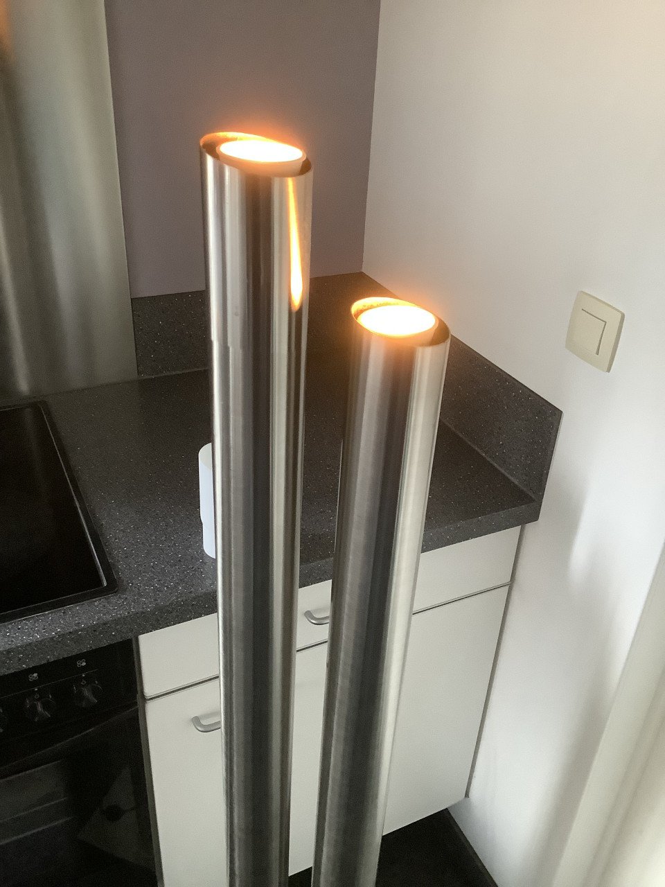 Vloerlamp, 2-lichts.