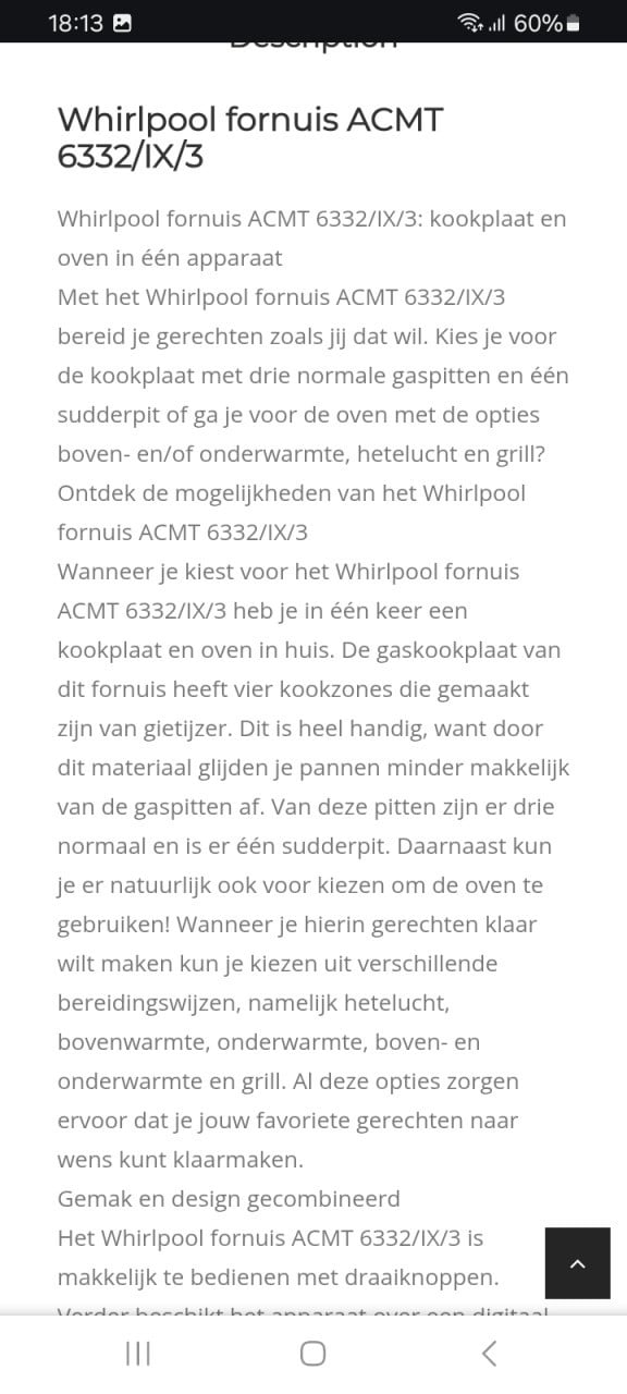 Gasfornuis