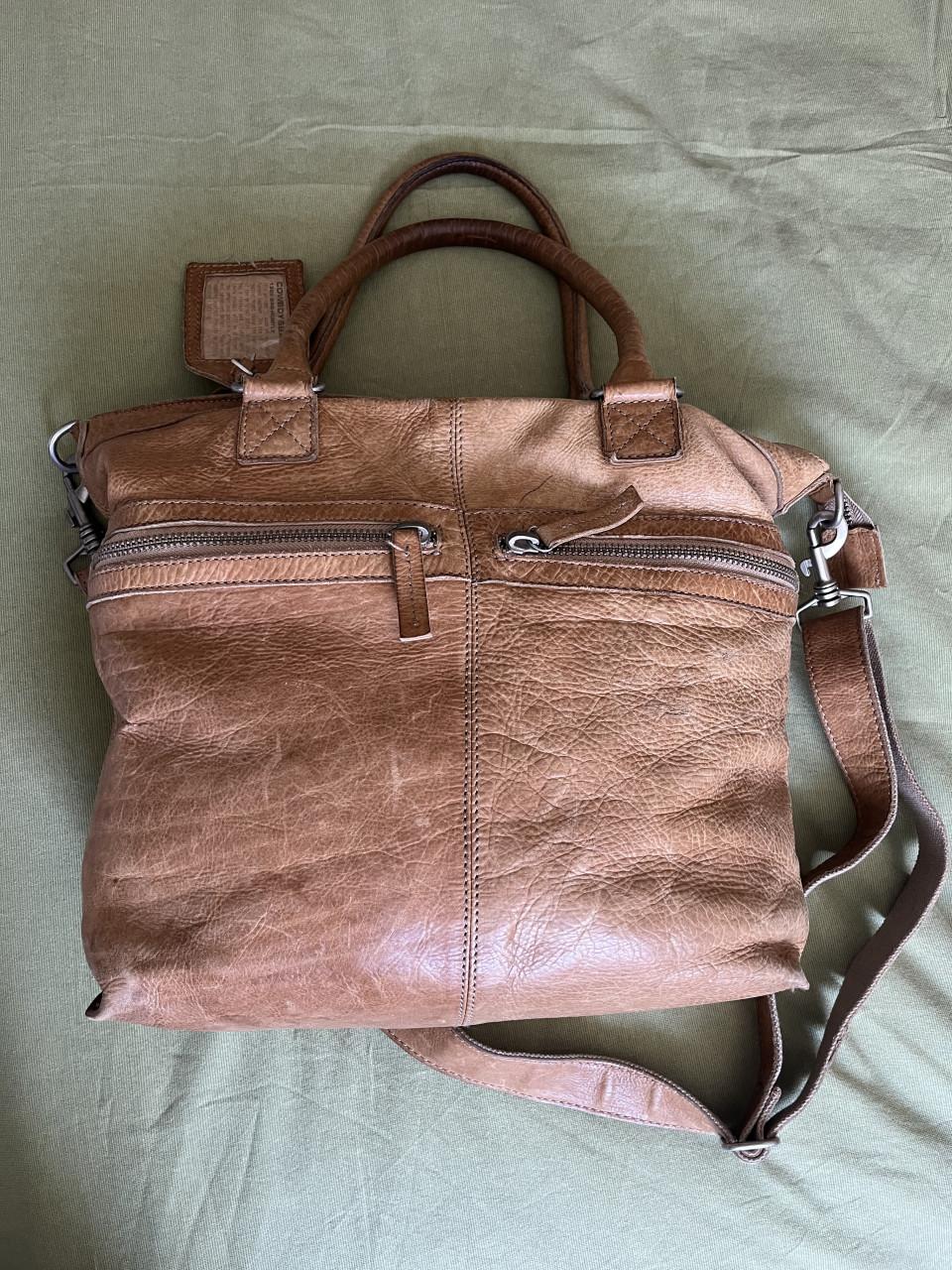 Diverse leren tassen