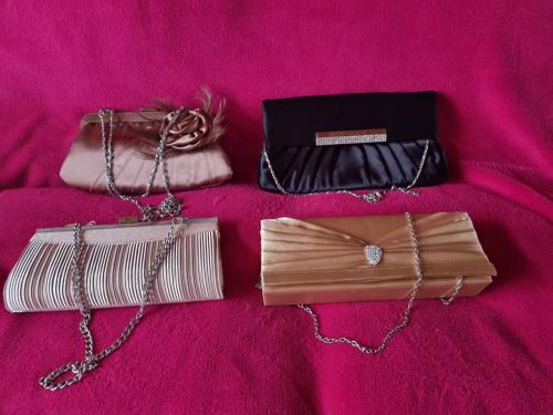 Clutch; handtas/schoudertas