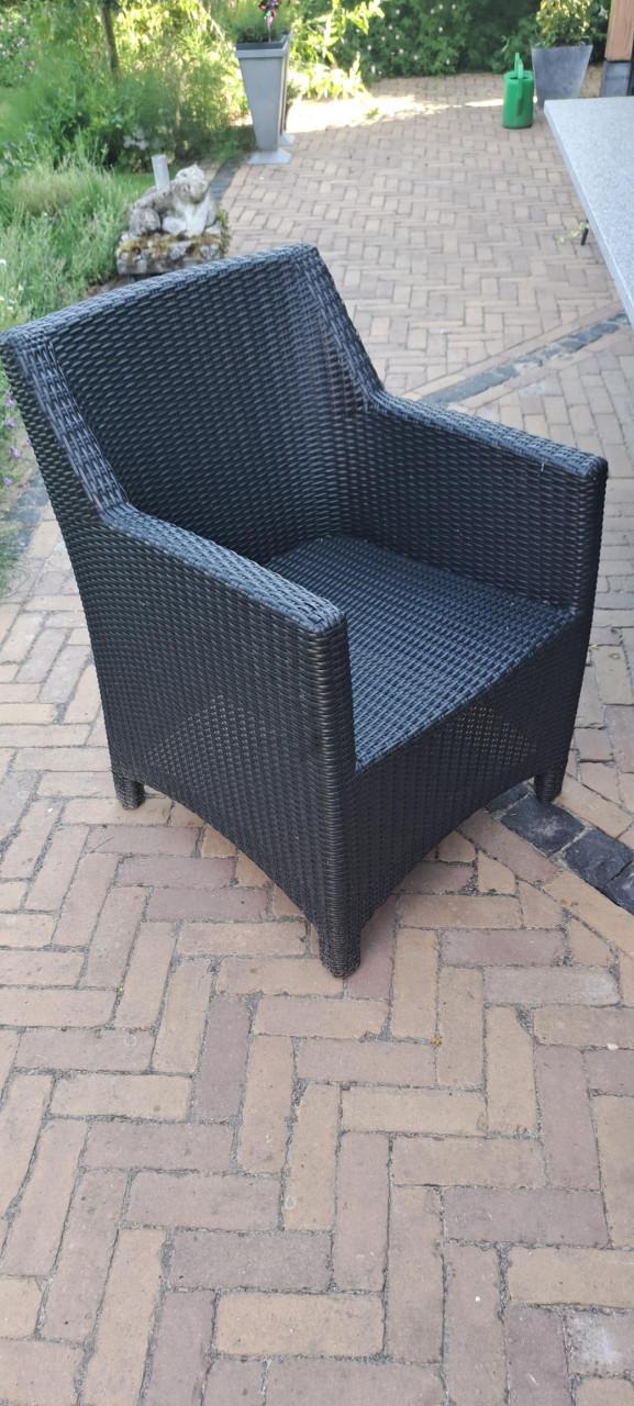 Set van 6 tuinstoelen - Koopje