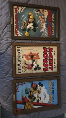 Mickey Mouse zeldzame 3D kunst