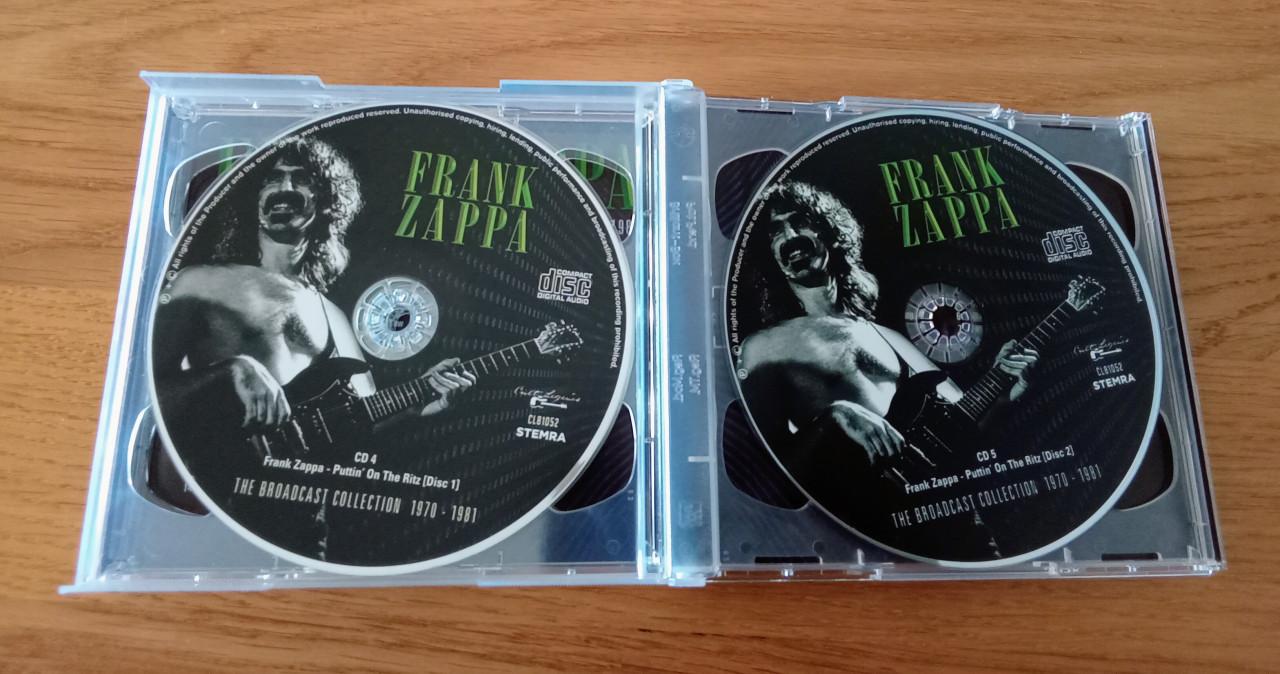 5 cds Frank Zappa