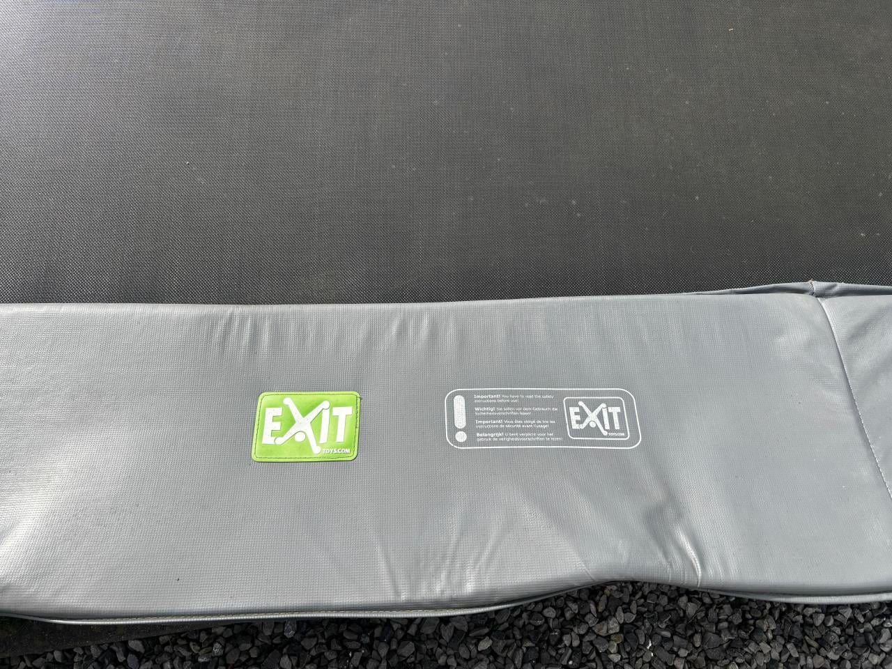 EXIT Trampoline - inground - 366 x 244 cm