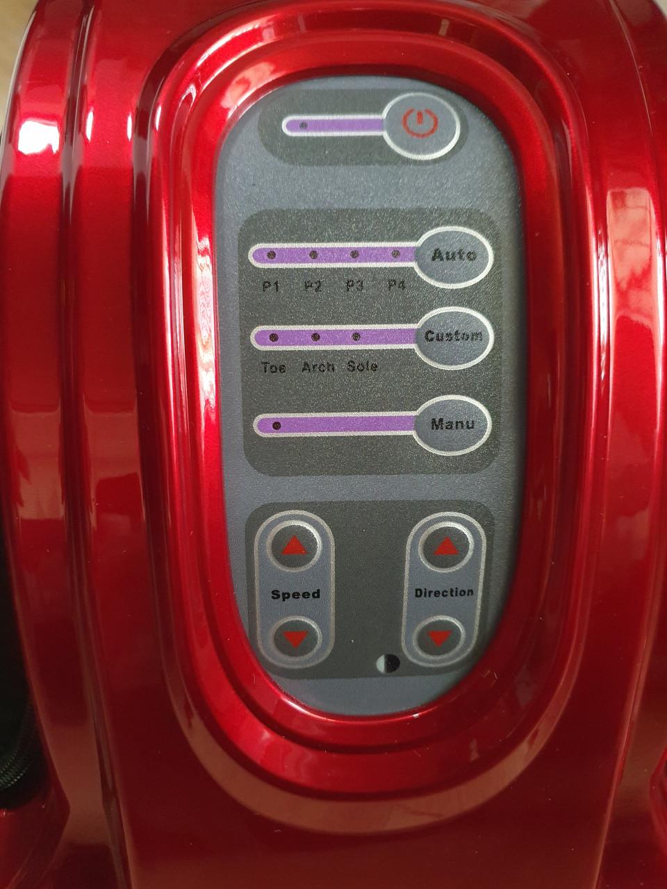 Voetmassage apparaat bloedsomloop • EMS massage • rood • nieuw