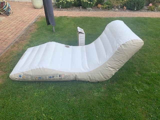Oplaasbare strand stoel / bed