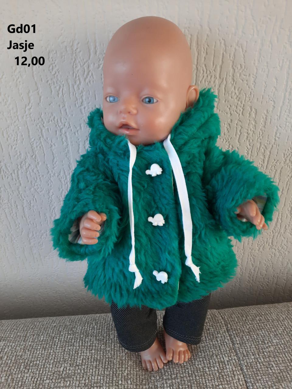 Poppenkleertjes baby born. Jasje. Opbrengst KiKa.