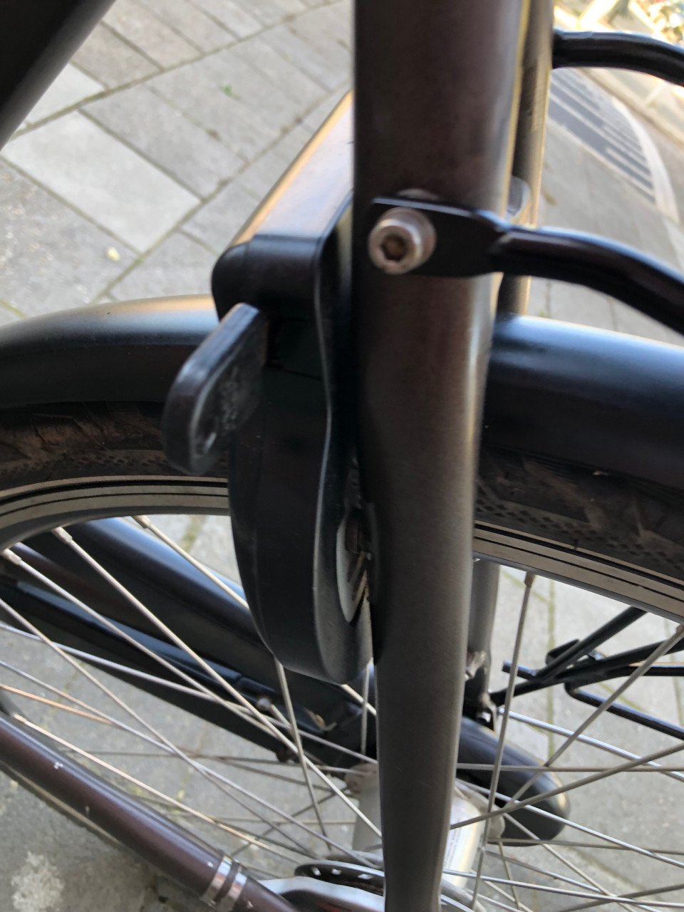 Damesfiets.