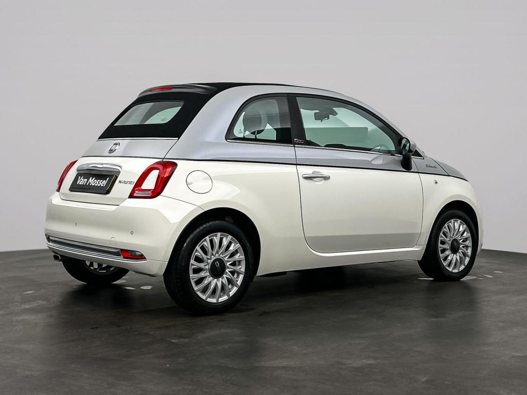 Fiat 500 C 1.0 hybrid dolcevita | two-tone | navi | carplay | climate contr