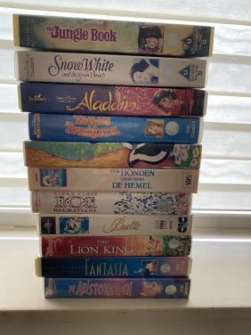 Disney videobanden in 1 koop