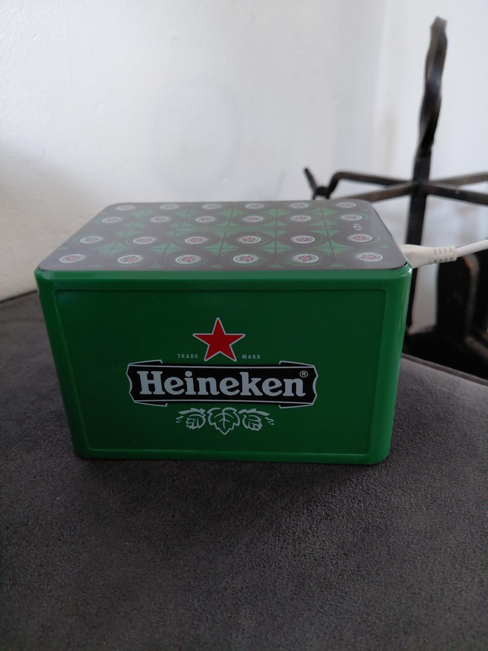 Heineken speaker box
