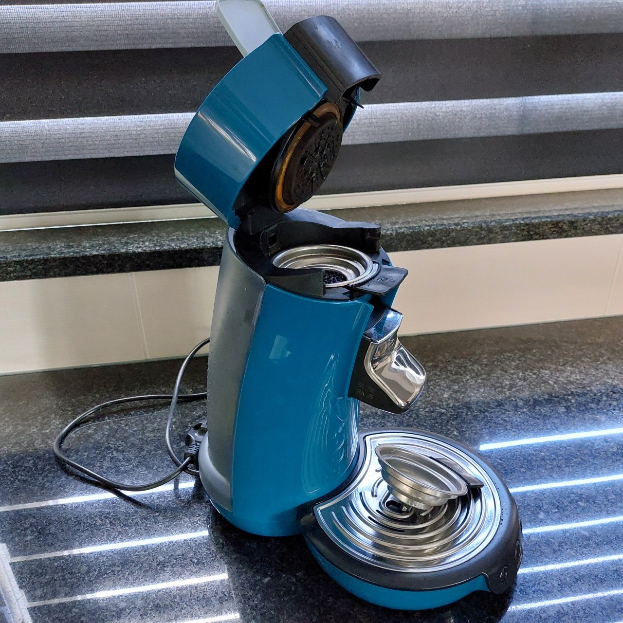 Philips Senseo koffiezetapparaat kleur petrol
