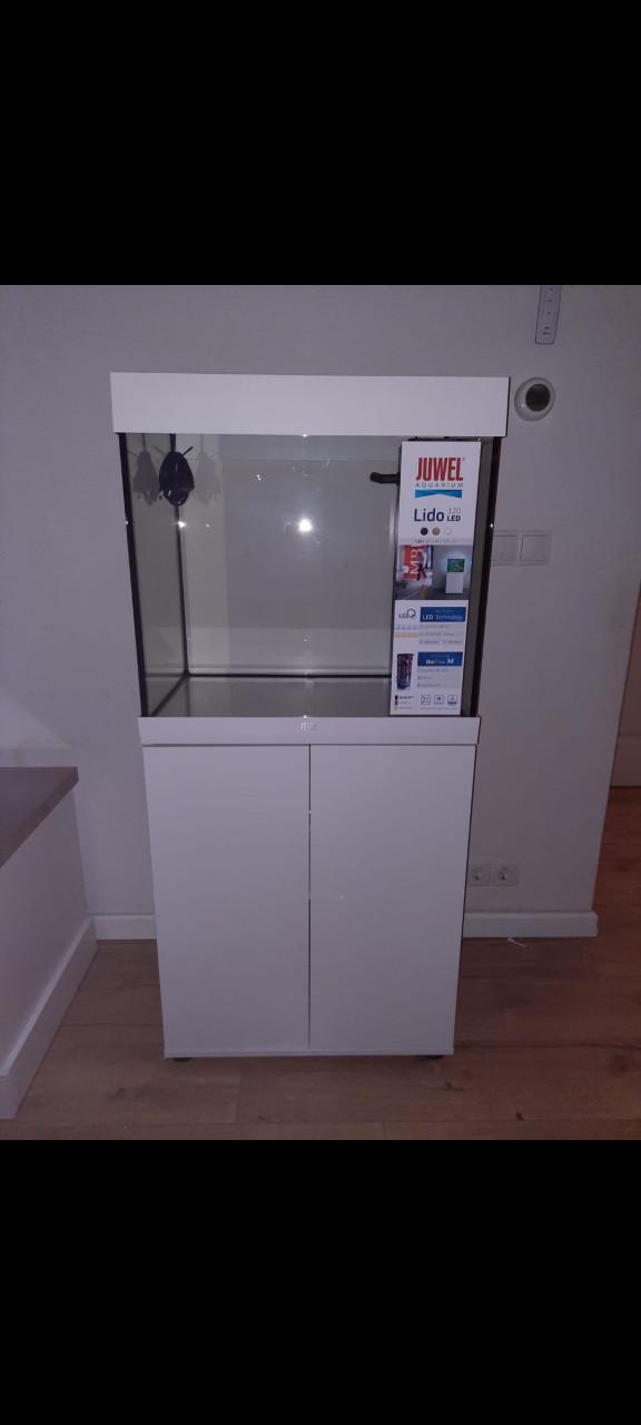 Juwel aquarium lido 120 wit
