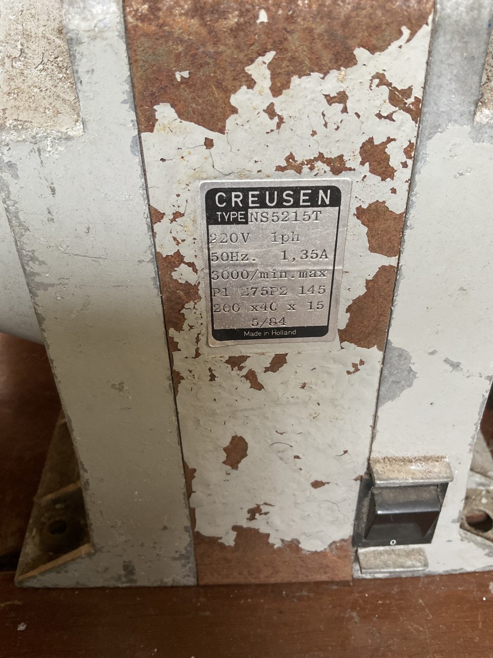 2  CREUSEN Werkbankslijpers