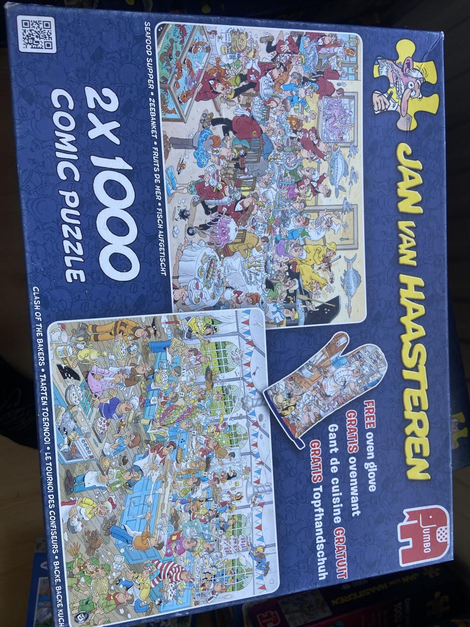 Veel Jan van Haasteren puzzels deel 3 Meerdere puzzels in 1 doos