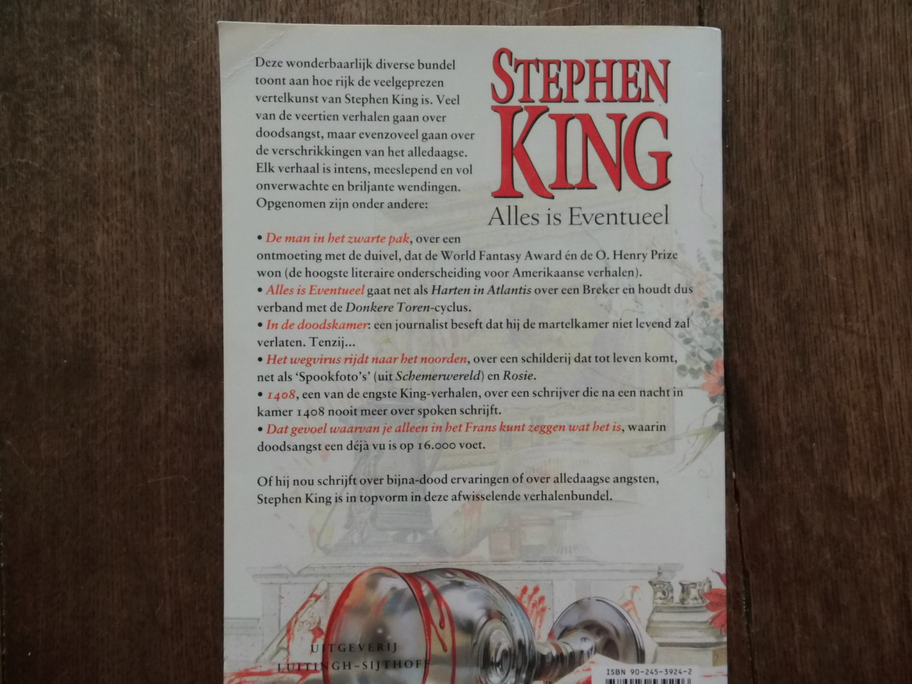 3 Boeken van Stephen King.