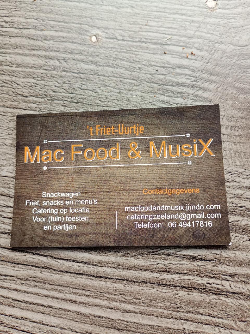 Friet en snacks op locatie