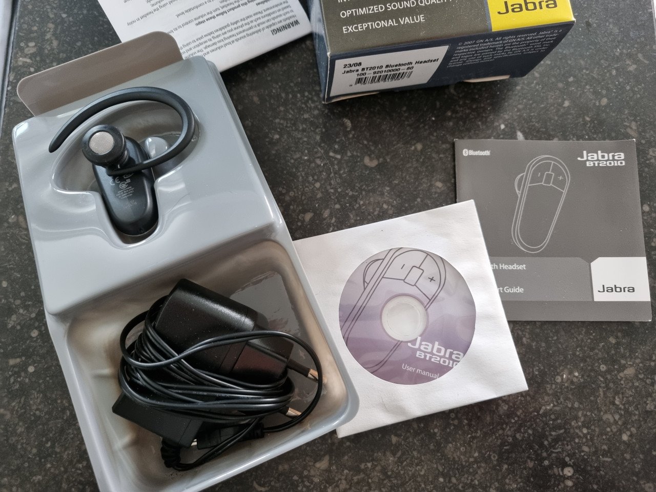 NIEUW! Jabra Bluetooth Headset voor mobiele telefoons.