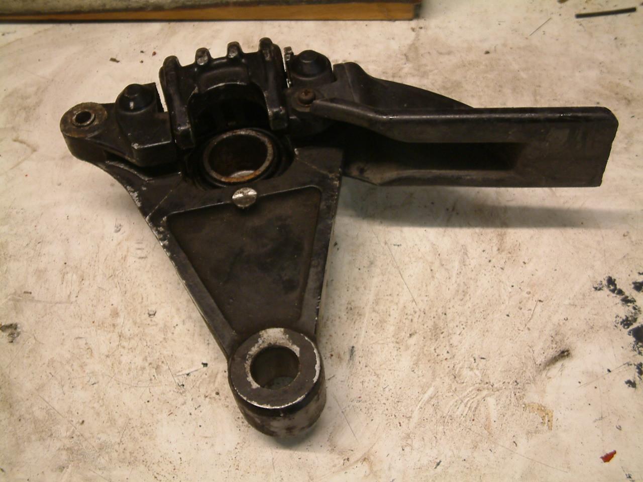 Achterrem met pomp  achterrem  klauw houder 750