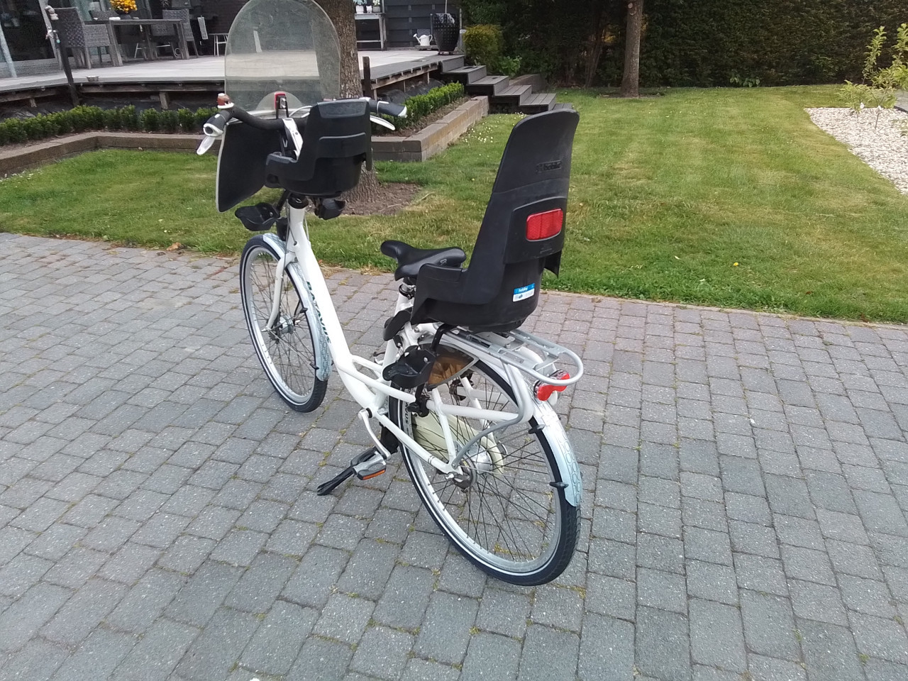Moederfiets Batavus mambo 28inch  fr 53 7versn 2 stoeltjes