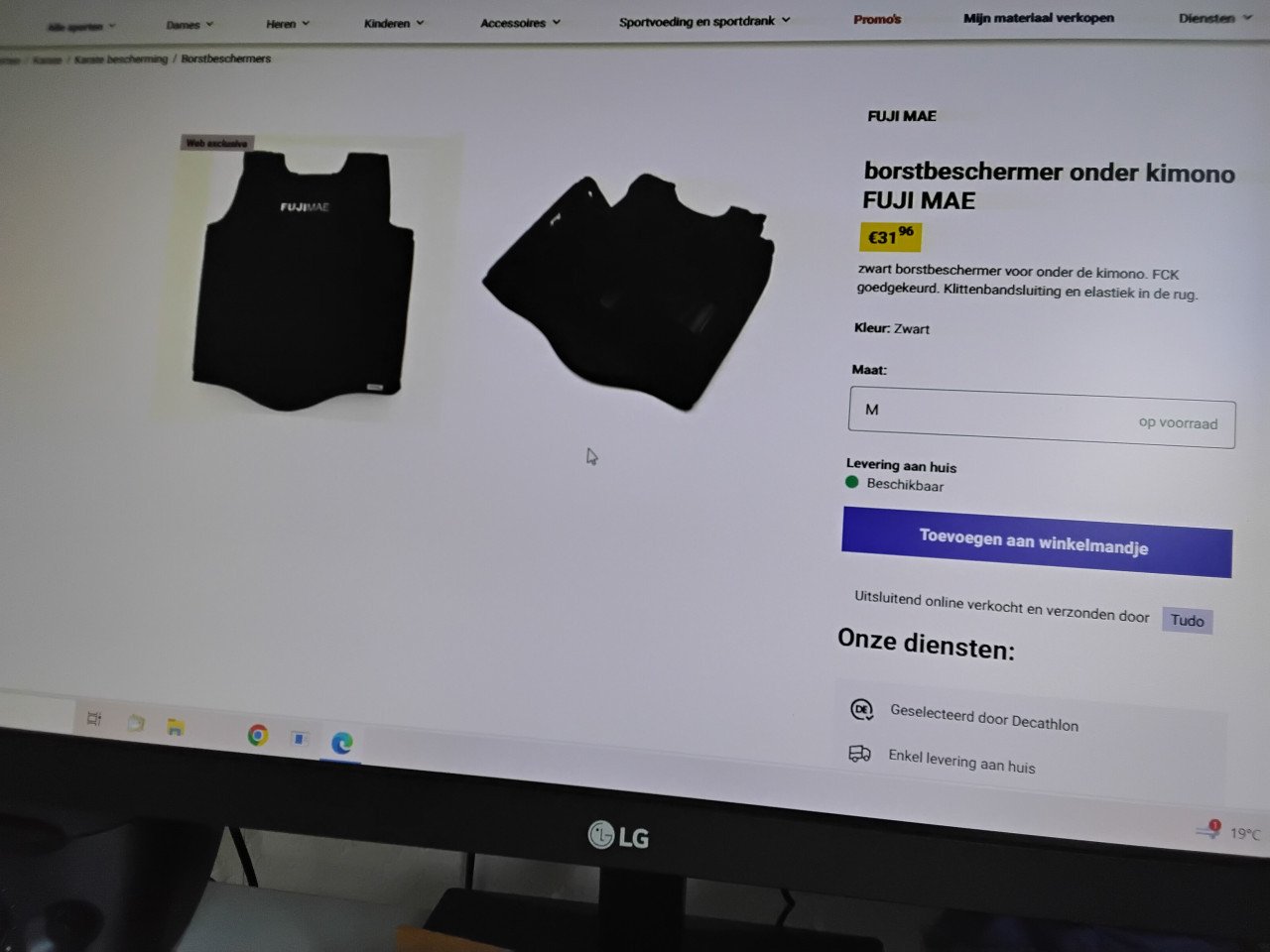 SCHEEN/VOET  EN BORSTBESCHERMER