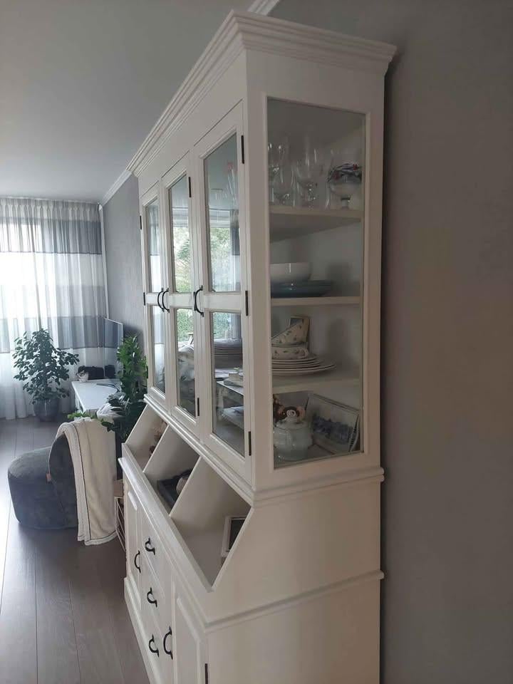 Landelijke meubelset in Antique witte krijtverf