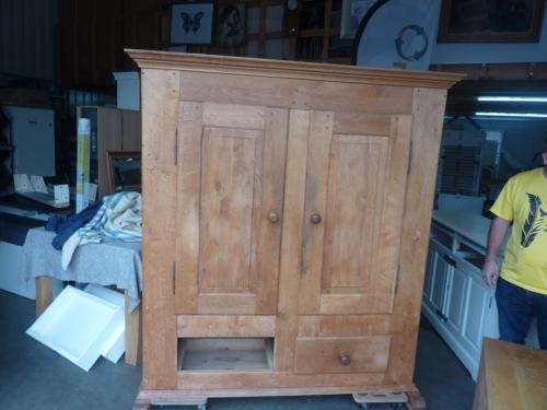 Eikenhouten kast