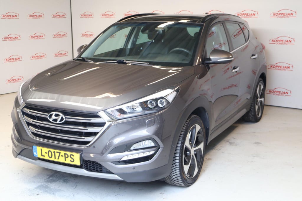 Hyundai Tucson 1.6 t-gdi premium 4wd, carplay, trekhaak, pano, stoel + stuu