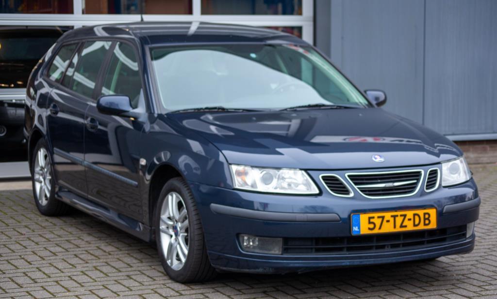 Saab 9-3 sport estate 1.8t linear, airco, cruise control, lage km stand