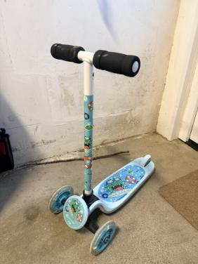 Kinderstep 3 wiel met led wielen