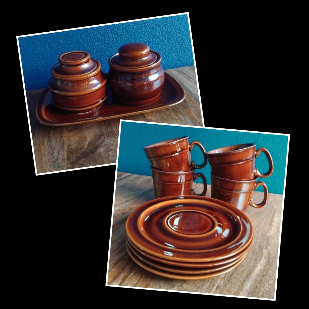 Vintage Pruszków Koffie/Theeservies