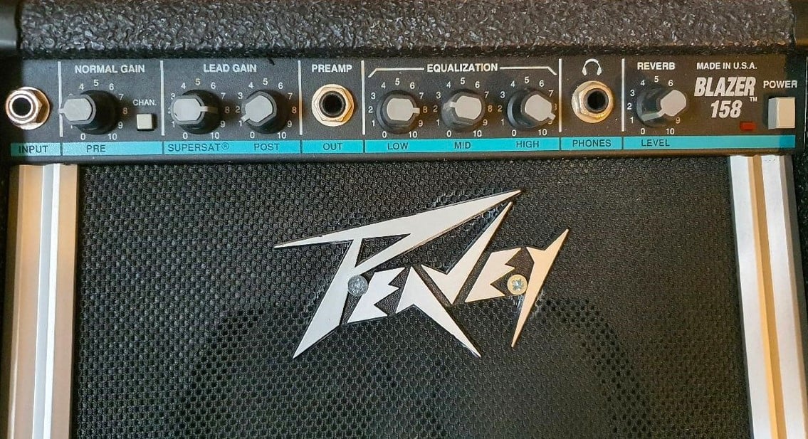 2 x Refurbished, PAEVEY 158 Blazer. 30 Watt. Nu voor 150 euro p/st !