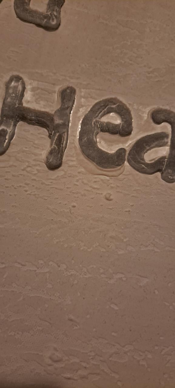 Schilderij met tekst