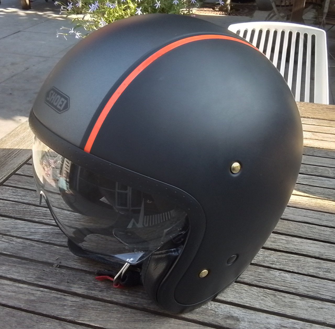 Motorhelm Shoei
