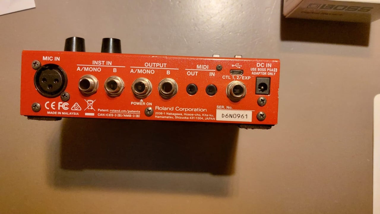 TE KOOP: BOSS RC-500 LOOPSTATION 170 euro