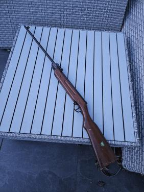 Mooie nog werkende goede oude luchtbuks...