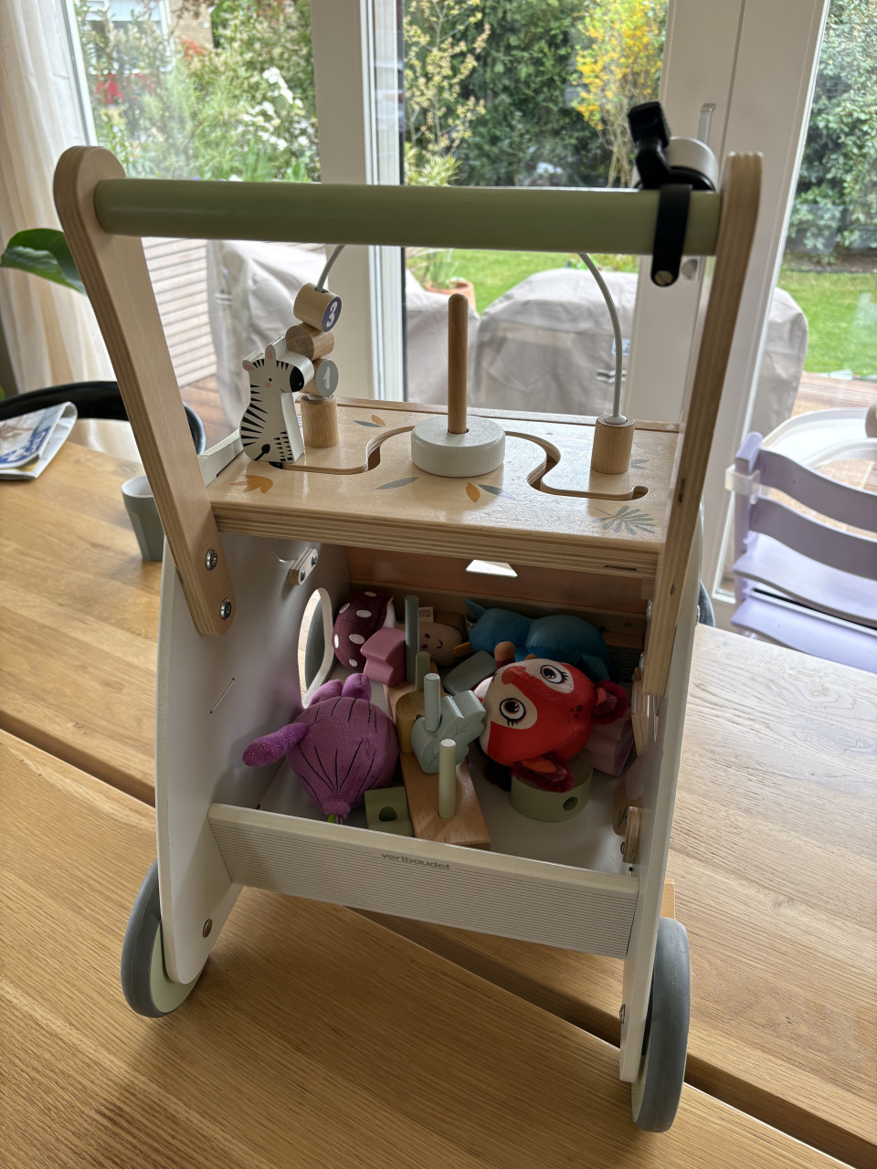 Vertbaudet houten Loopwagen