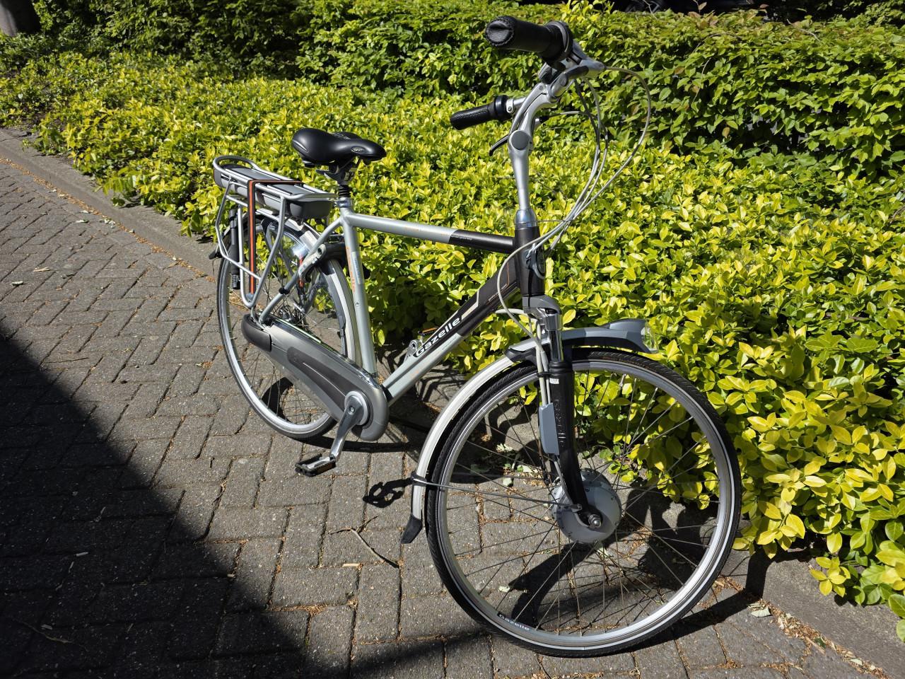Schitterende Gazelle Orange elektrische heren fiets