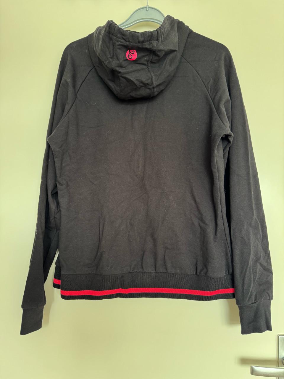 Zwarte Leontien dames Hoodie - Maat XL