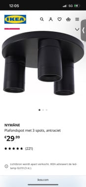 Gratis lamp