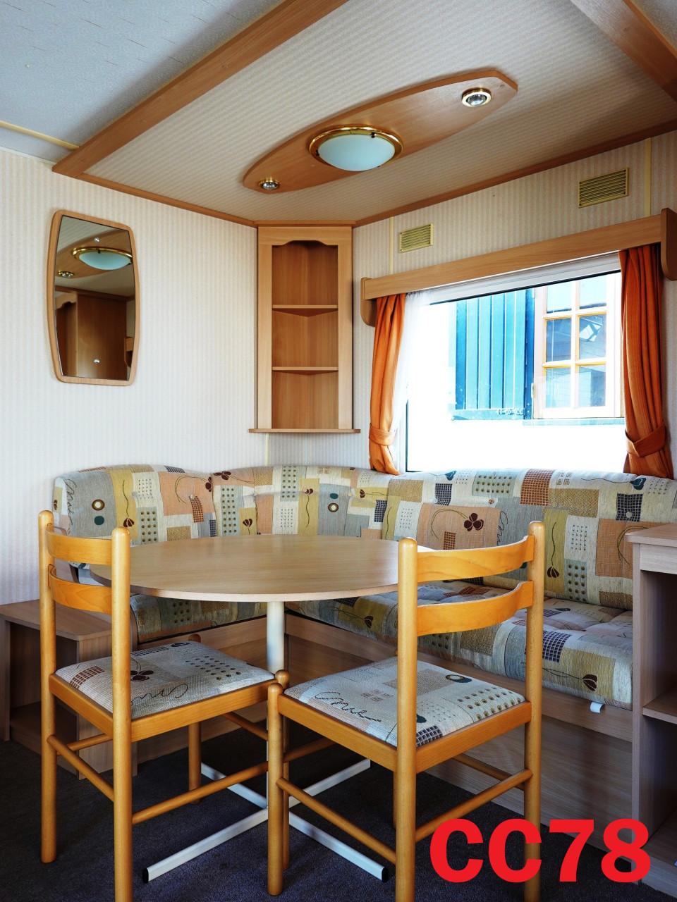 Keurige Nordstar stacaravan met 2 slk en gespiegelde indeling te koop