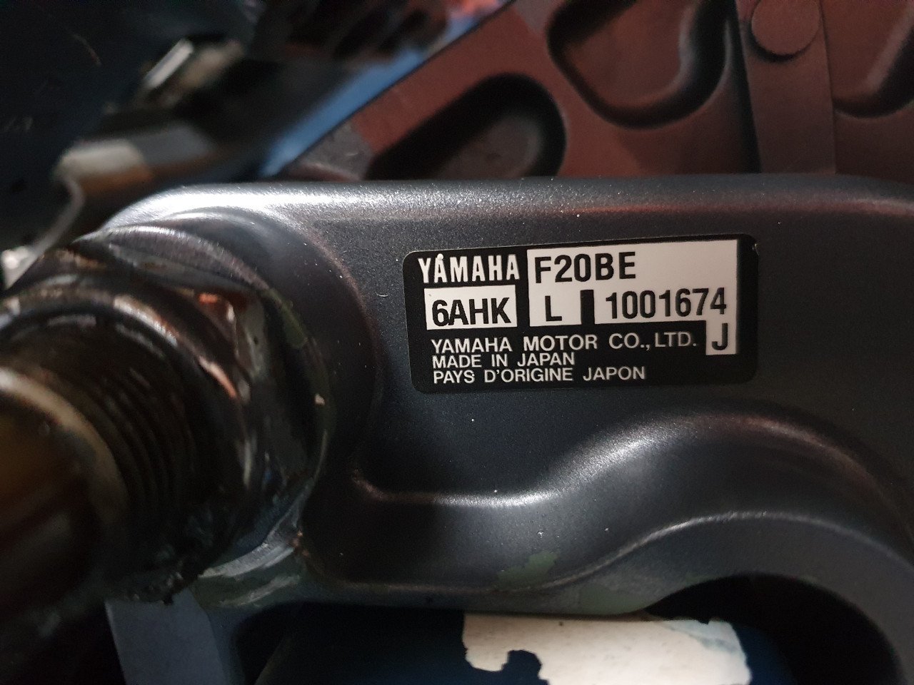Buitenboordmotor Yamaha 20pk 4T