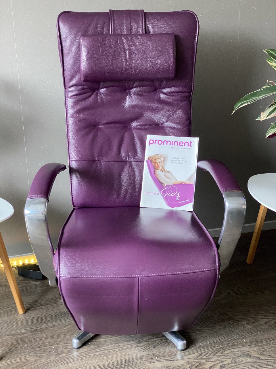 Relax fauteuil van Prominent met accu oplader