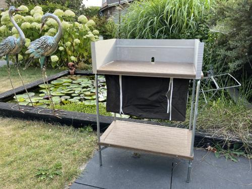 Opklapbaar camping keuken tafeltje