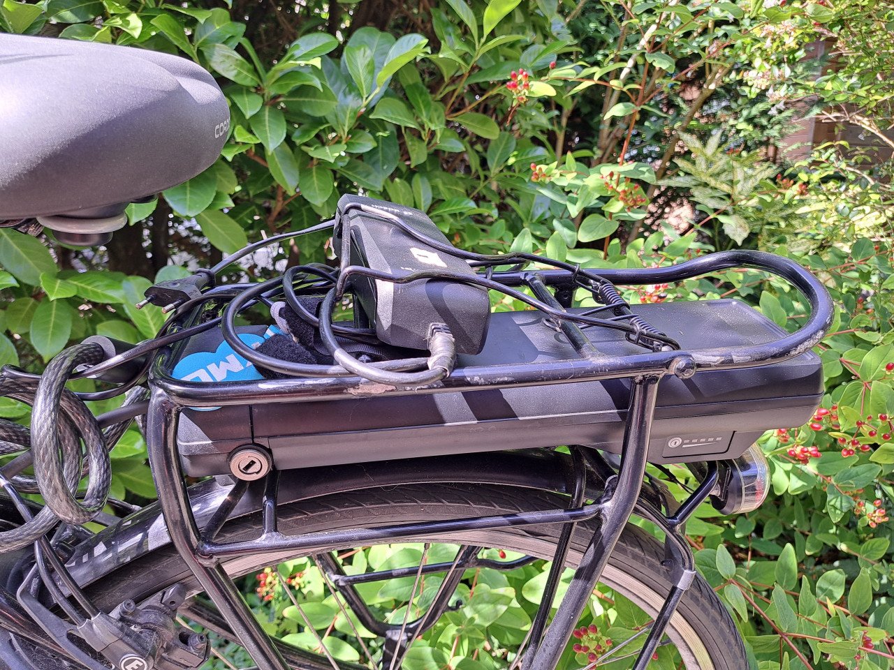 Kapotte elektrische fiets
