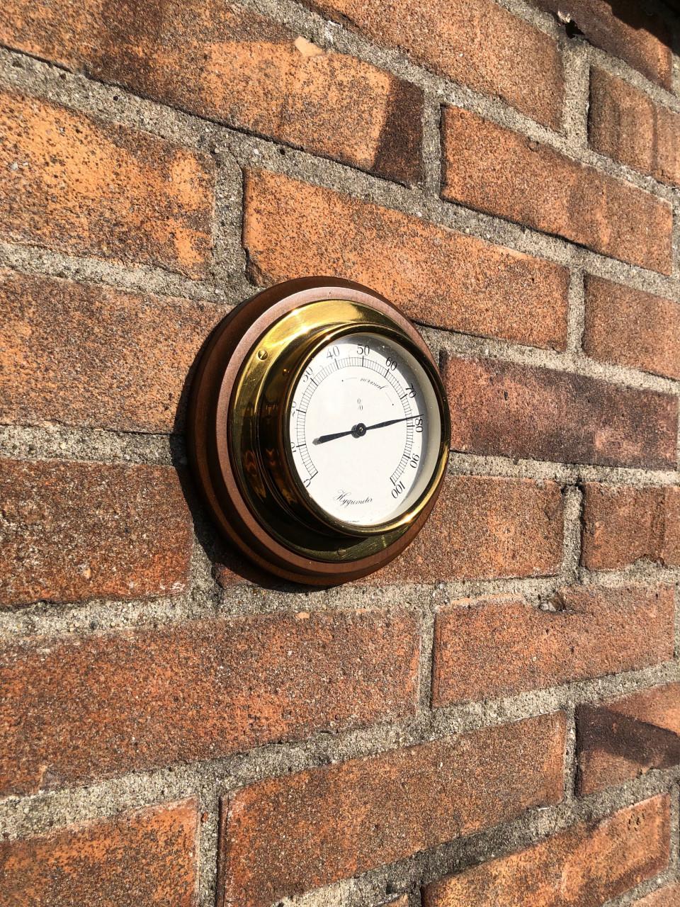 Vintage Hygrometer made in Germany.