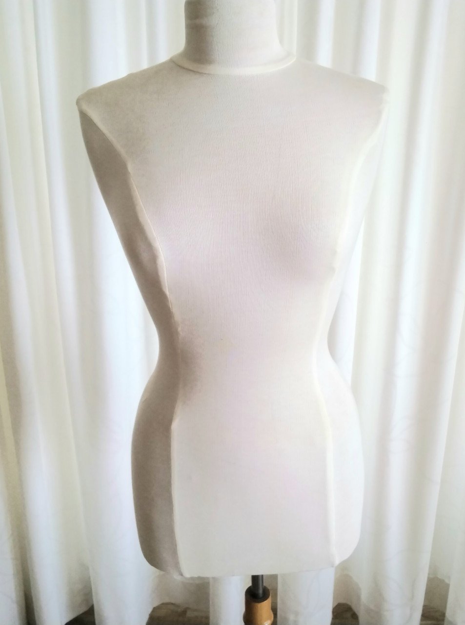 Witte paspop